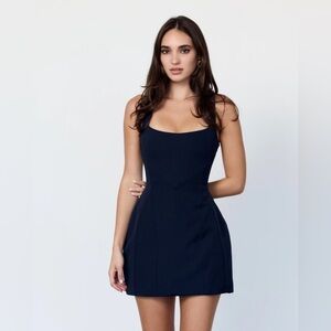 Artless forever A-LINE DRESS - MIDNIGHT NAVY - Small